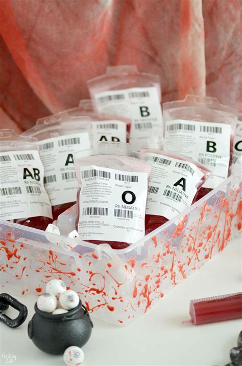 make fake blood bag|halloween blood bags for drinks.